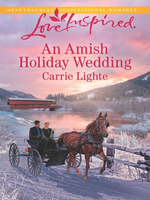 cover image of An Amish Holiday Wedding